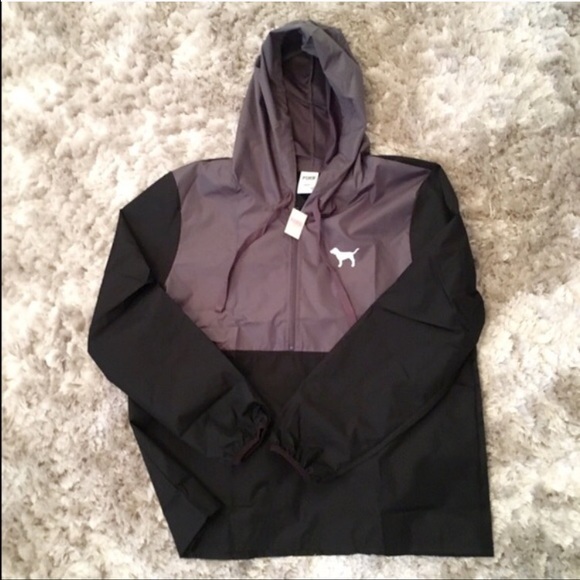 BRAND NEW WITH TAGS Pink anorak windbreaker