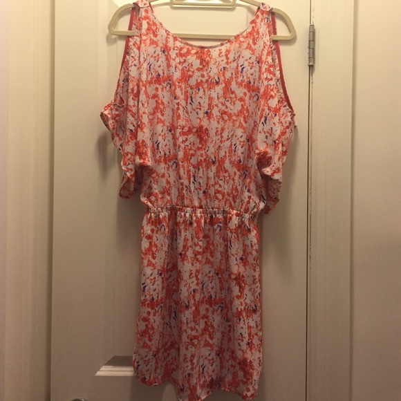 Cold shoulder dress