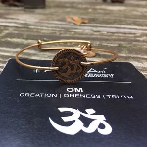 Horizontal Om Alex + Ani bangle
