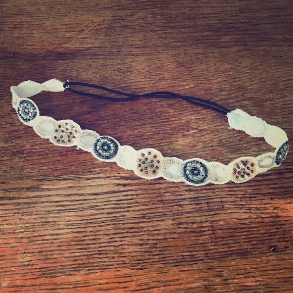 Urban outfitters beaded headband