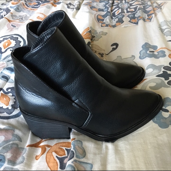 SOLD Black Booties