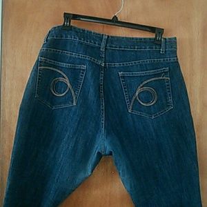 Dots denim wash jeans