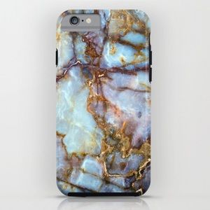 IPhone 6s (or 6), tough case, blue marble