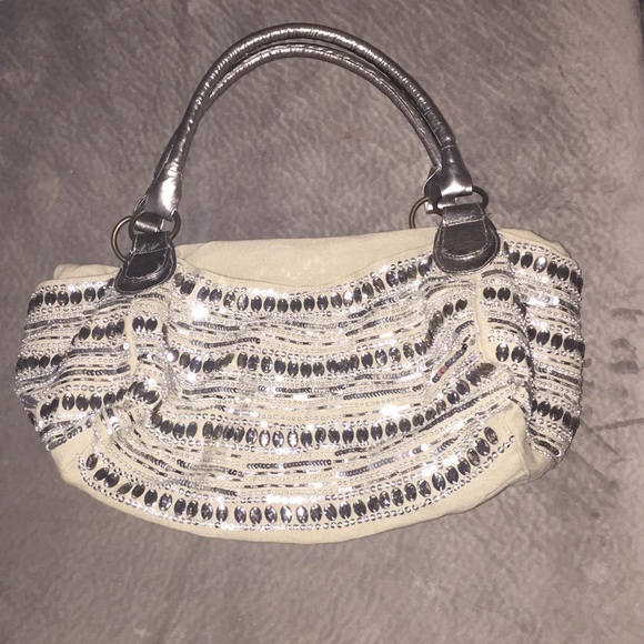 Carlo Milano Sequin Handbag
