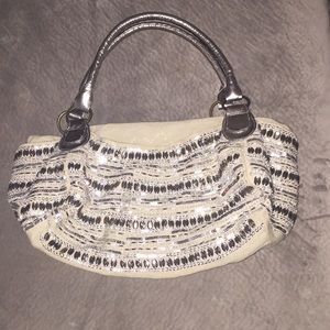 Carlo Milano Sequin Handbag