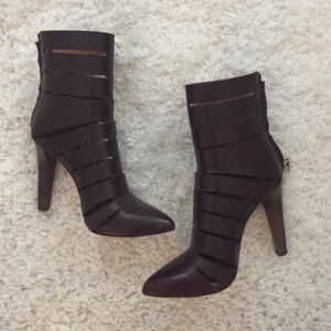 Rebecca Minkoff Cut Out Booties size 6