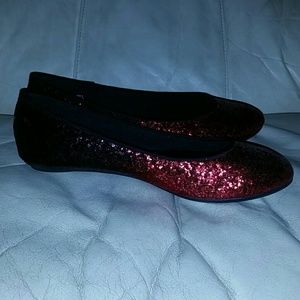 Lower East Side Glitter Flats