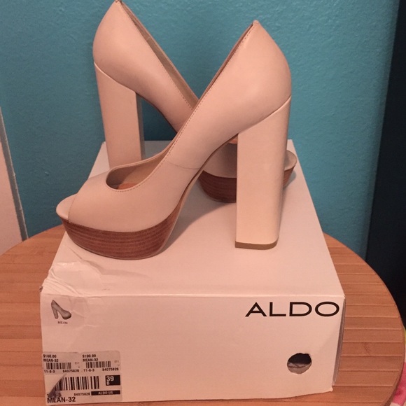Aldo Peep Toe Pumps