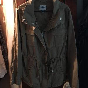 Khaki cargo jacket