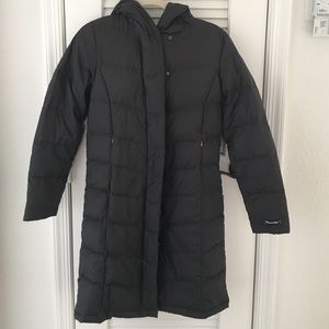 Moosejaw goose down parka in gray size M