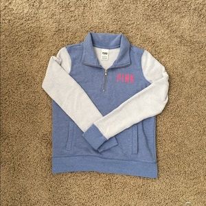 Victoria's Secret Pink Half-Zip Pullover