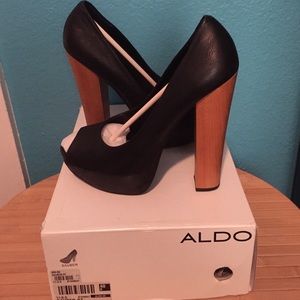 Aldo Peep Toe Pumps