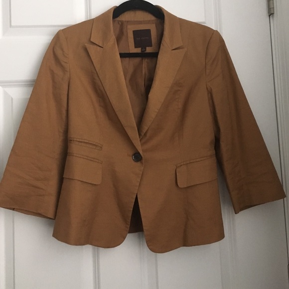 Tan cotton Limited blazer