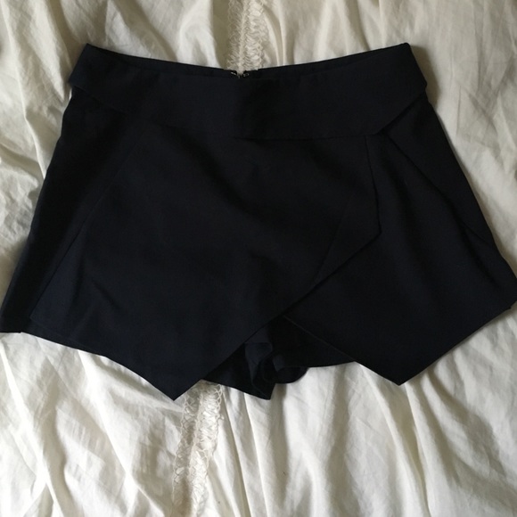 Navy Envelope Skort