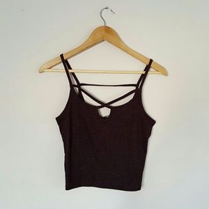 Charlotte Russe Night Strappy Top