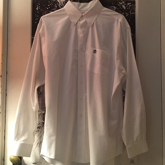 Brooks Brothers white button down