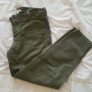 J. Crew - Cropped Utility Twill Pants - Size 00