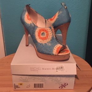 Rachel Roy Ankle Peep Toe Pumps