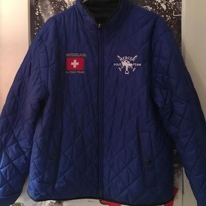 Polo quilted reversible jacket.