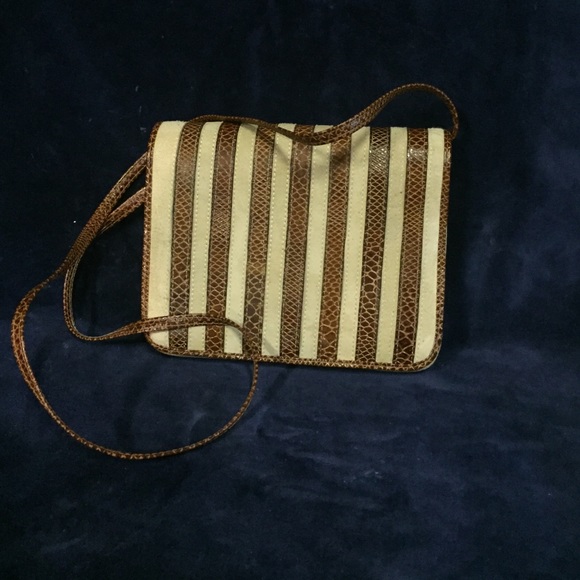 Snake skin bag