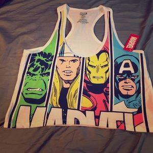 Marvel crop top