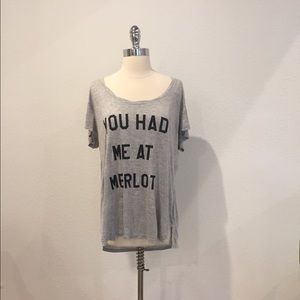 Signorelli Tee "You Had Me At Merlot"
