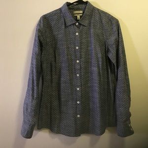 J. Crew Always Chambray Shirt in Polka Dot