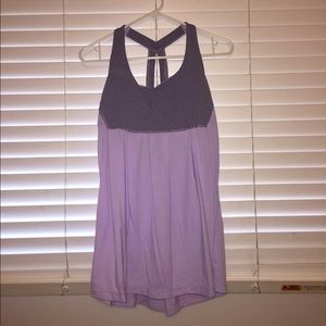 Lulu lemon tank w/built in bra