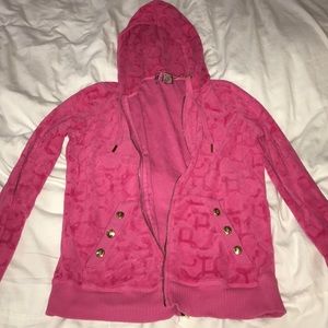 Juicy Couture Hooded Zip Sweater