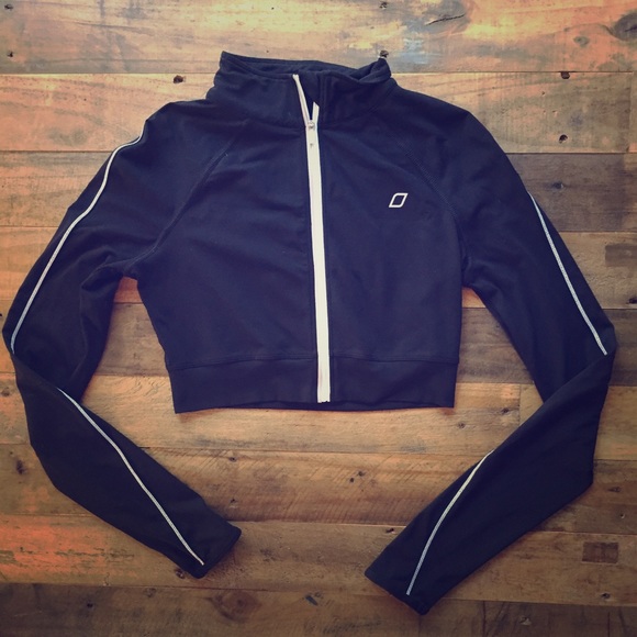 Lorna Jane Cropped Fitness Jacket Size S!