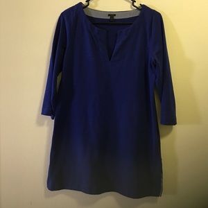 J. Crew royal blue tunic