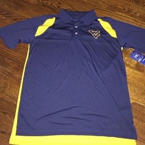Men's medium WVU polo short sleeve
