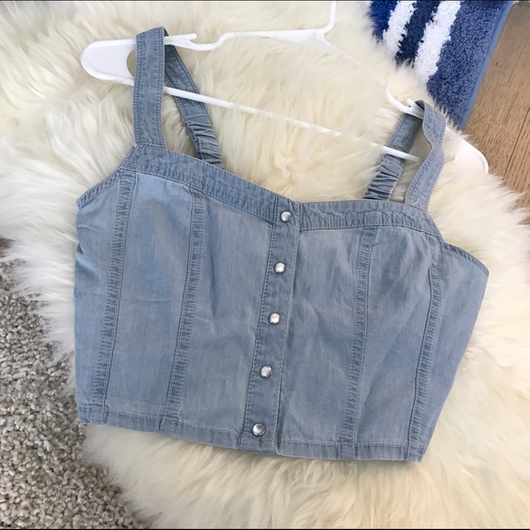 forever21 striped tube top