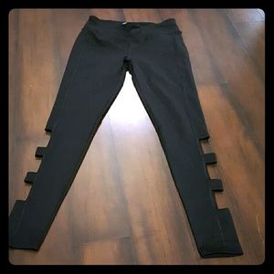 SOLD!FOREVER 21 Black  cutout leggins💗SOLD💖