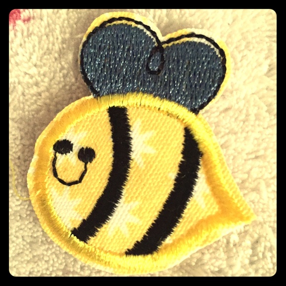Happy Bee Patch Pin