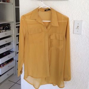 Yellow shirt size S
