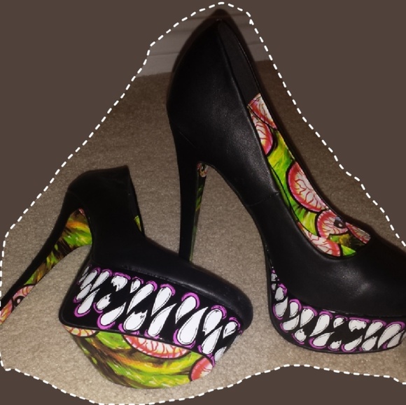 Iron Fist Super Platform Heels
