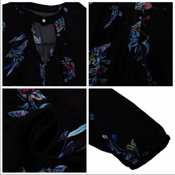 floral blouse Last one - Picture 3 of 4