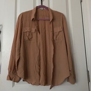 Forever 21 button down blouse - L