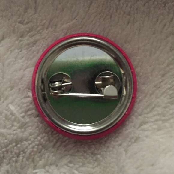 Pink "Model Status" Button Pin - Picture 3 of 3