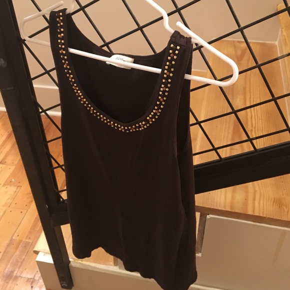 Ann Taylor Loft beaded tank top