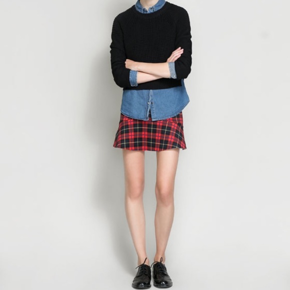 ZARA TARTA MINI SKIRT