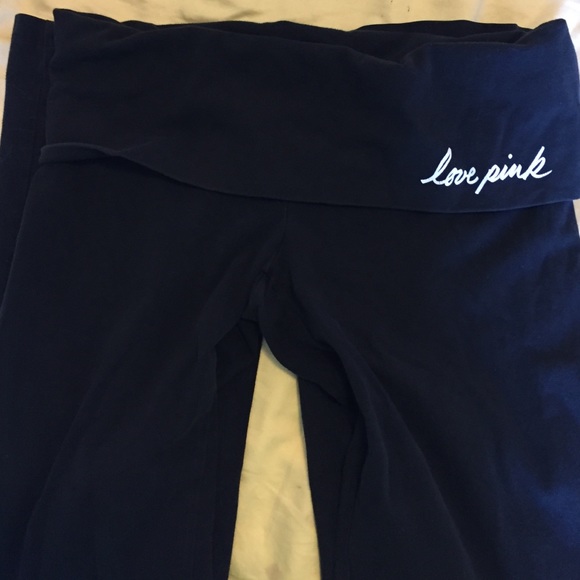 VS Pink boot cut yoga pants