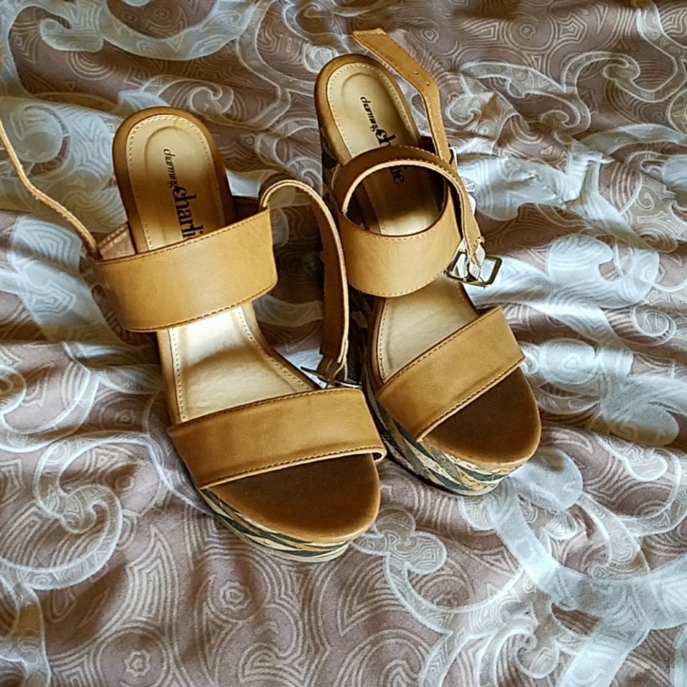 Charming Charlie's wedges - Picture 3 of 4