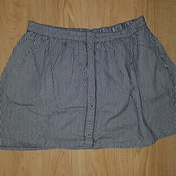 Striped Mini Skirt