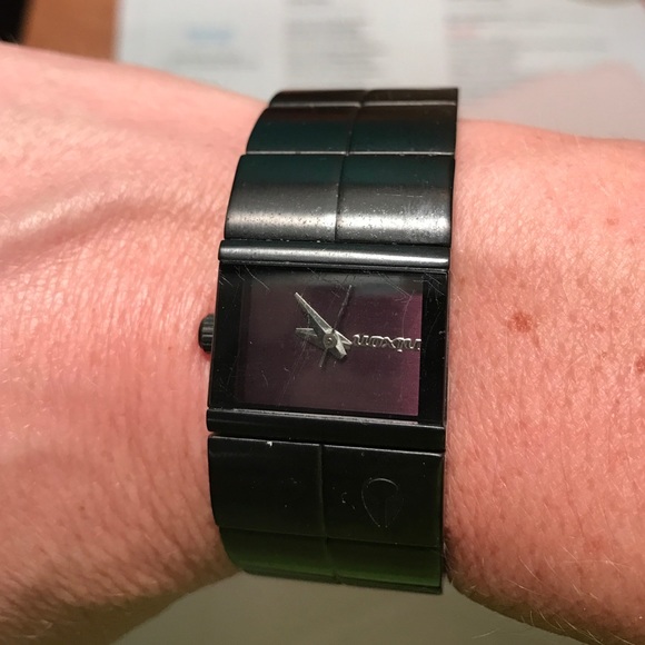 Black Nixon watch