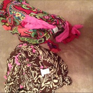 Vera Bradley and Lilly Pulitzer scarf bundle