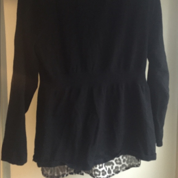 TRADED Leopard Print Sweater Blouse - Picture 3 of 3