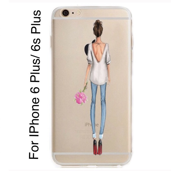 Iphone 6Plus/6sPlus Phone Case Women Dress Fashion - Picture 1 of 3