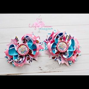 Shopkins hair bow